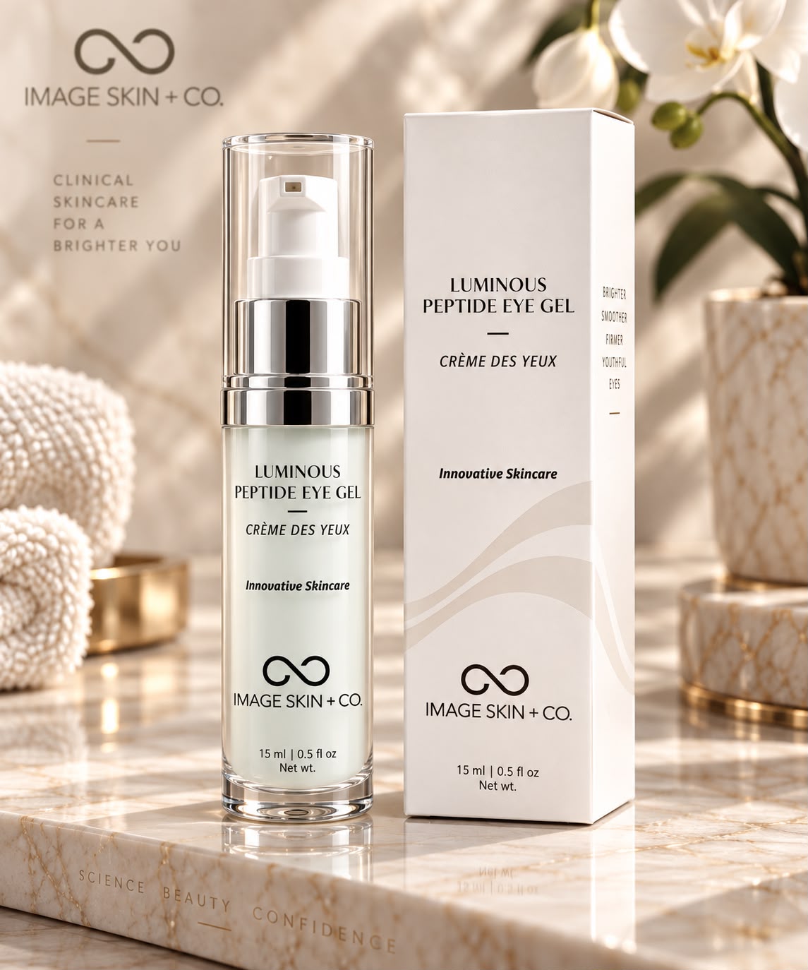 IMAGE SKIN + CO. Luminous Peptide Eye Gel