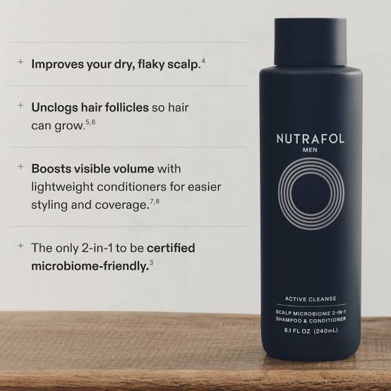 Nutrafol Men’s 2-in-1 Shampoo & Conditioner (8oz) — IMAGE SKIN + CO.